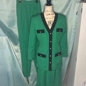 EXTREMELY RARE Evam Eva Skirt/Pant Suit Set